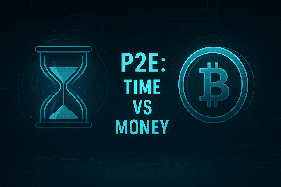 How much time do you need to spend playing p2e games to earn money